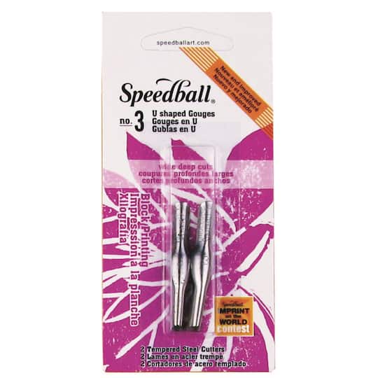 Speedball&#xAE; No. 3 Large Liner Linoleum Cutter, 2ct.